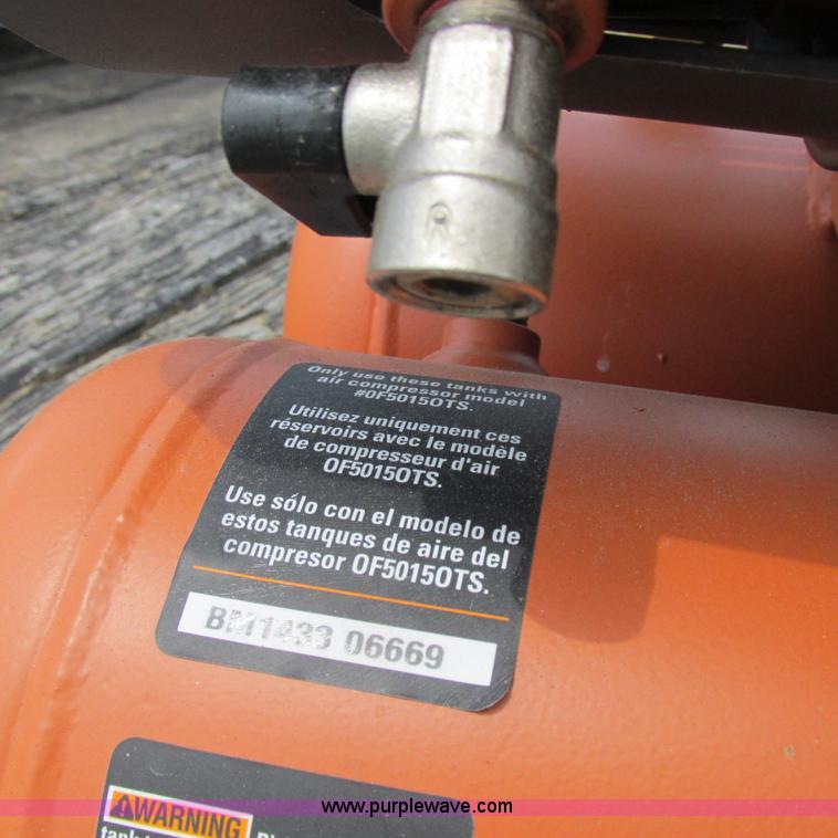 image for item AW9674 Ridgid BM143306669 air compressor