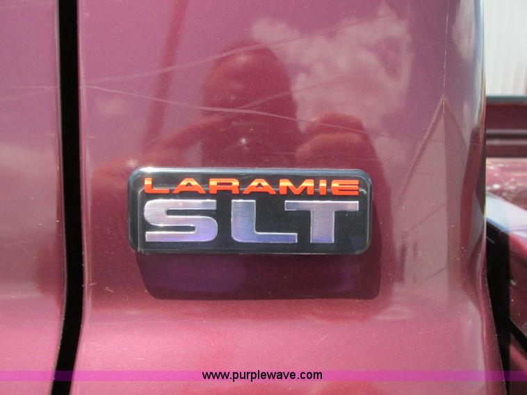 image for item B2972 2001 Dodge Ram 1500 Laramie SLT Quad Cab pickup truck