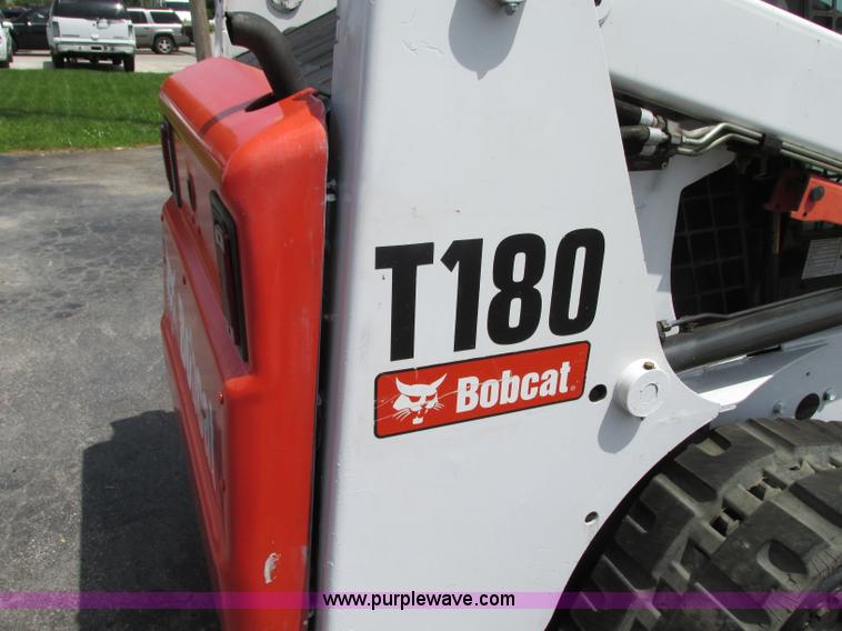 image for item B2982 2011 Bobcat T180 skid steer
