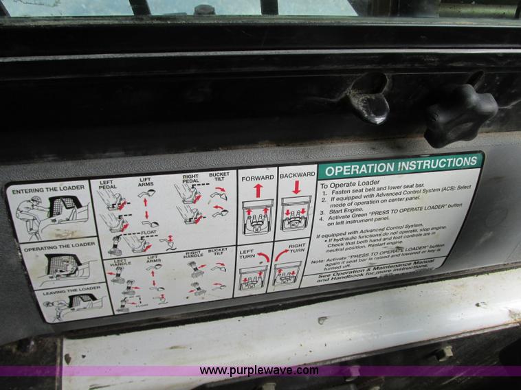 image for item B2982 2011 Bobcat T180 skid steer