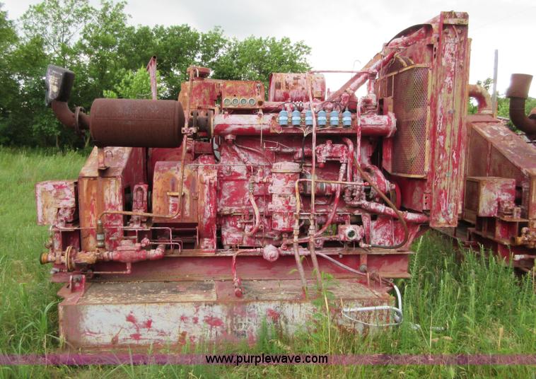 image for item BA9258 Ingersoll Rand gas compressor