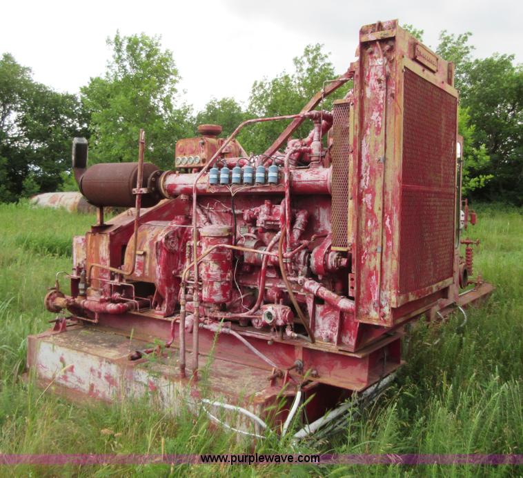 image for item BA9258 Ingersoll Rand gas compressor