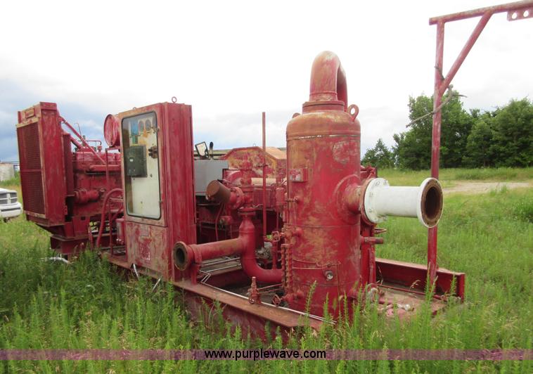 image for item BA9258 Ingersoll Rand gas compressor