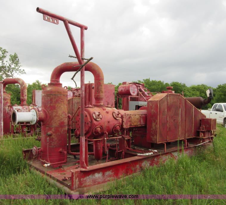 image for item BA9258 Ingersoll Rand gas compressor