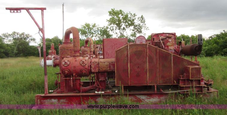 image for item BA9258 Ingersoll Rand gas compressor
