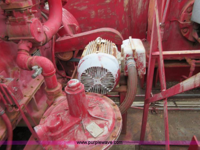 image for item BA9258 Ingersoll Rand gas compressor