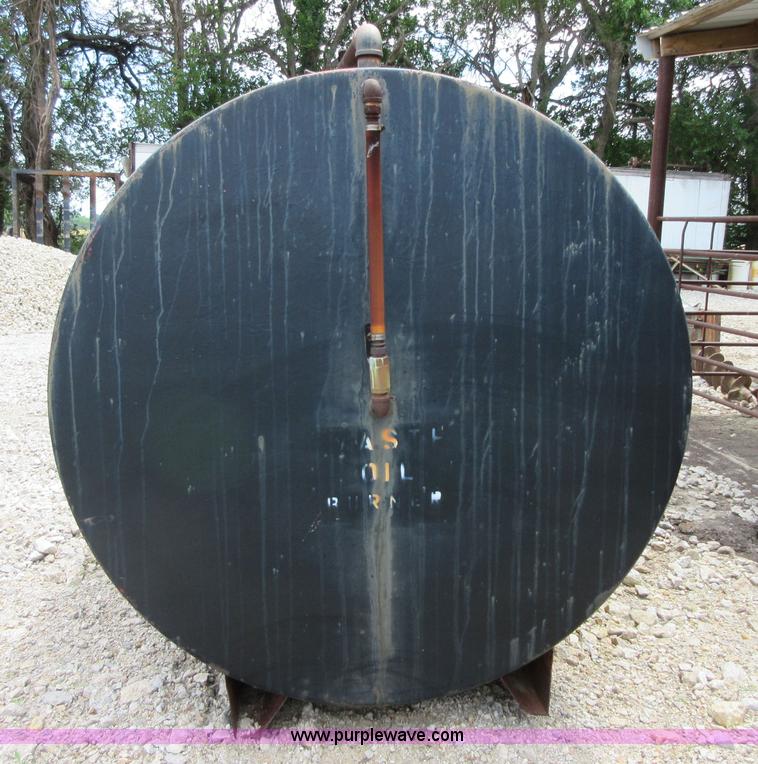 image for item BA9268 1,000 gallon steel tank