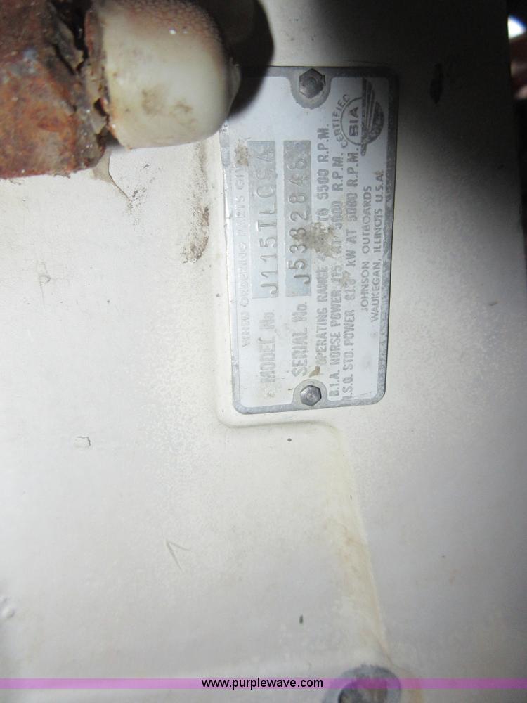 image for item BA9269 1972 Ranger boat