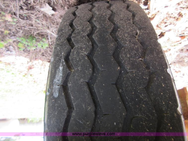 image for item BA9277 Shop built propane tank trailer