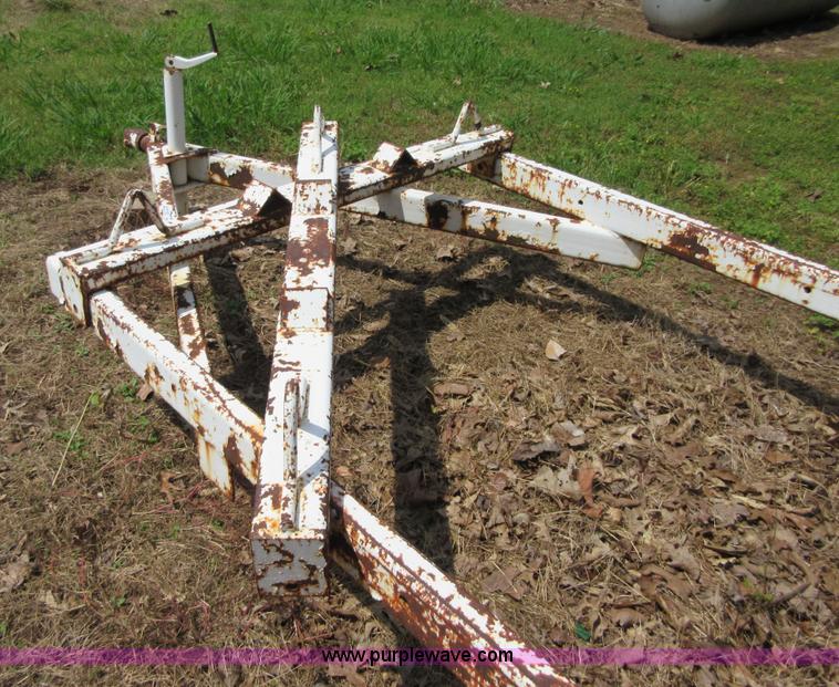 image for item BA9277 Shop built propane tank trailer