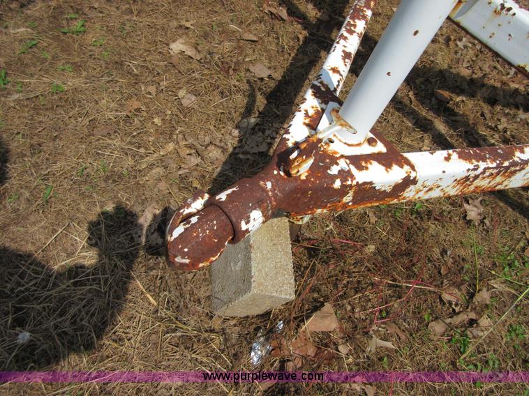 image for item BA9277 Shop built propane tank trailer