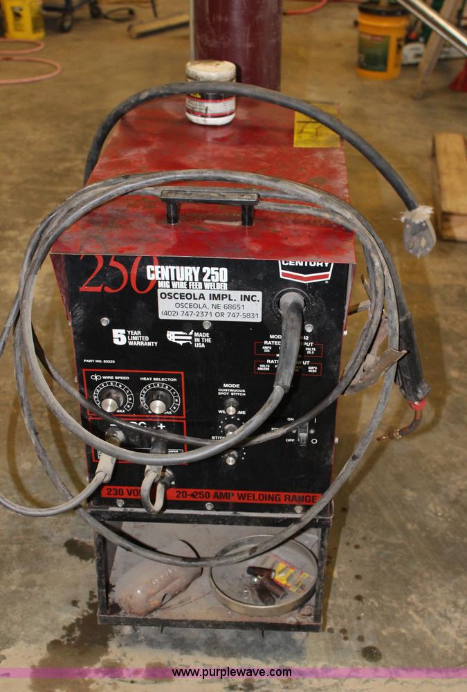 image for item BO9281 Century 250 wire welder