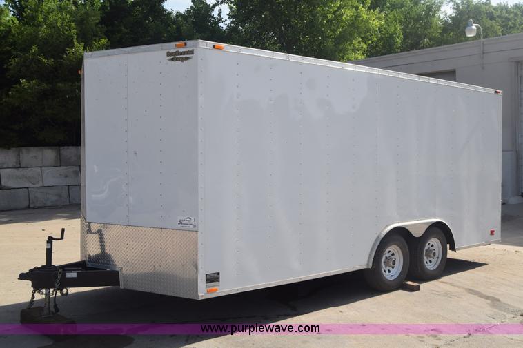 image for item F7887 2006 Continental enclosed cargo trailer
