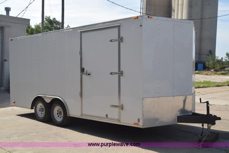 image for item F7887 2006 Continental enclosed cargo trailer