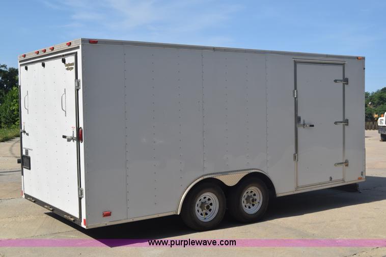 image for item F7887 2006 Continental enclosed cargo trailer