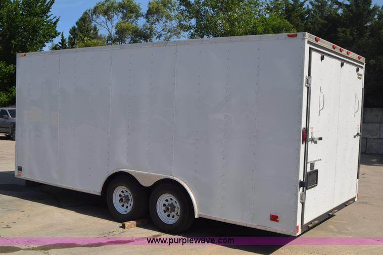 image for item F7887 2006 Continental enclosed cargo trailer