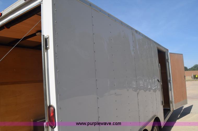 image for item F7887 2006 Continental enclosed cargo trailer