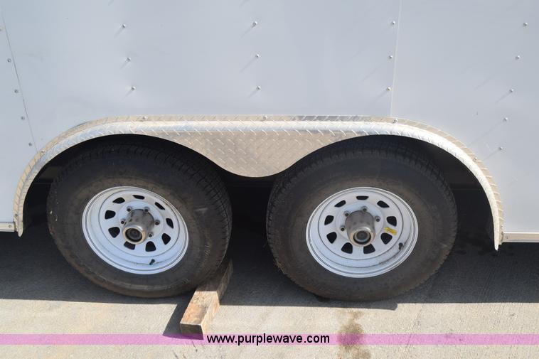 image for item F7887 2006 Continental enclosed cargo trailer