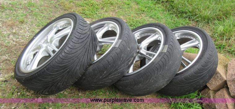 image for item G3690 (4) tires and wheels