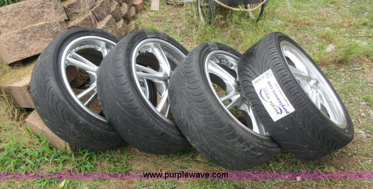 image for item G3690 (4) tires and wheels
