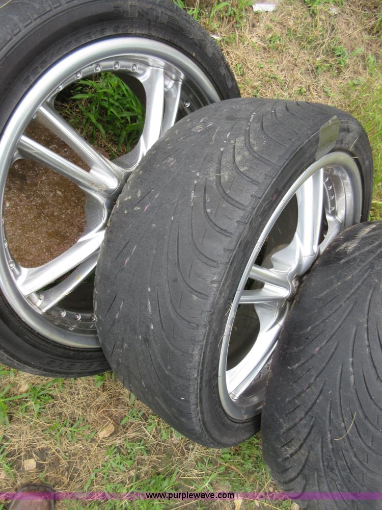 image for item G3690 (4) tires and wheels