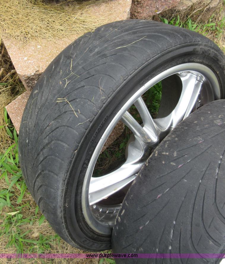 image for item G3690 (4) tires and wheels