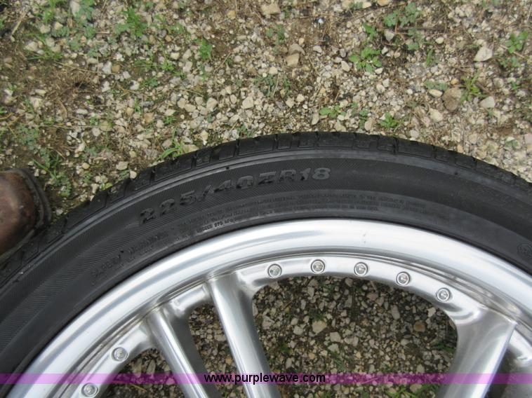image for item G3690 (4) tires and wheels