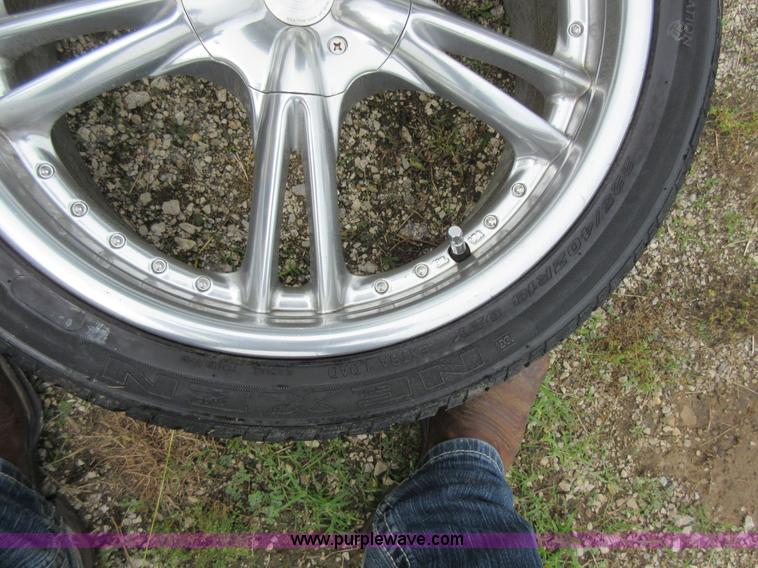 image for item G3690 (4) tires and wheels