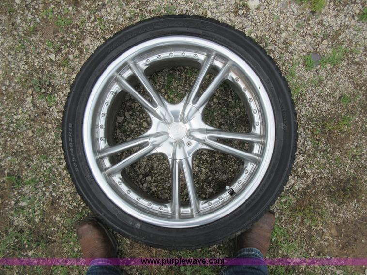 image for item G3690 (4) tires and wheels