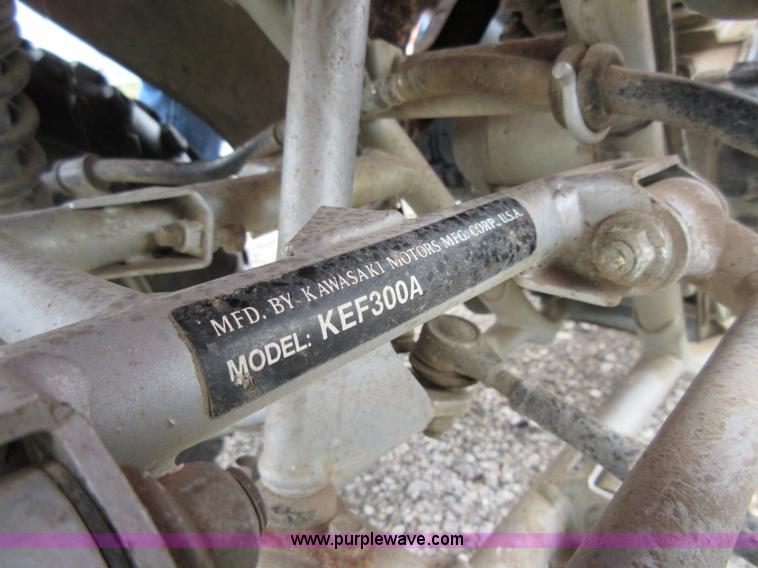 image for item G3692 1995 Kawasaki Lakota 300 ATV