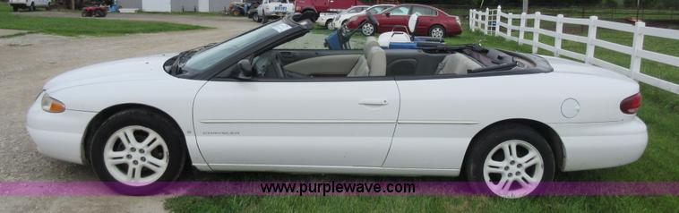 image for item G3697 1996 Chrysler Sebring JXi convertible