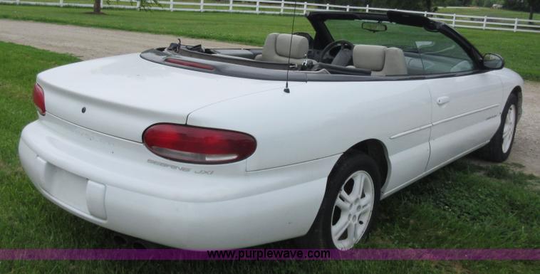 image for item G3697 1996 Chrysler Sebring JXi convertible