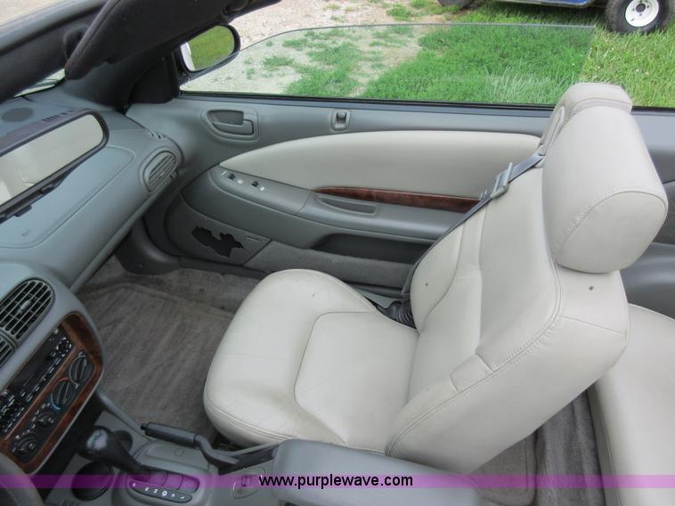 image for item G3697 1996 Chrysler Sebring JXi convertible