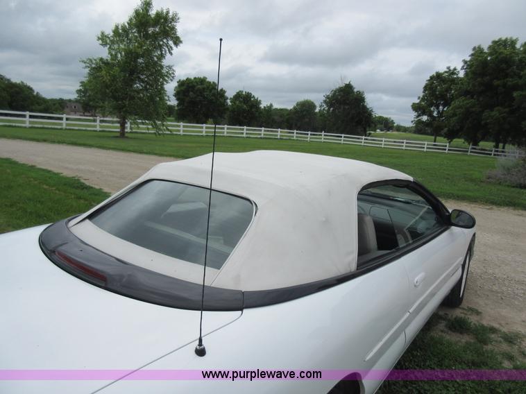 image for item G3697 1996 Chrysler Sebring JXi convertible
