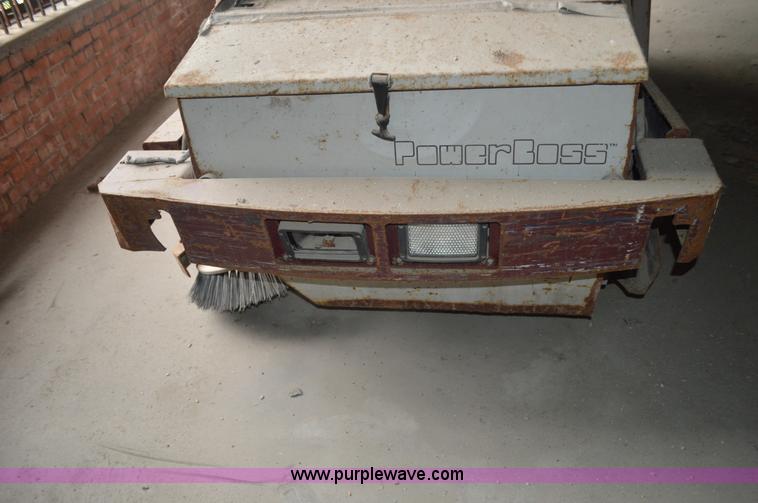 image for item I2860 Powerboss TSS/80 self-propelled sweeper