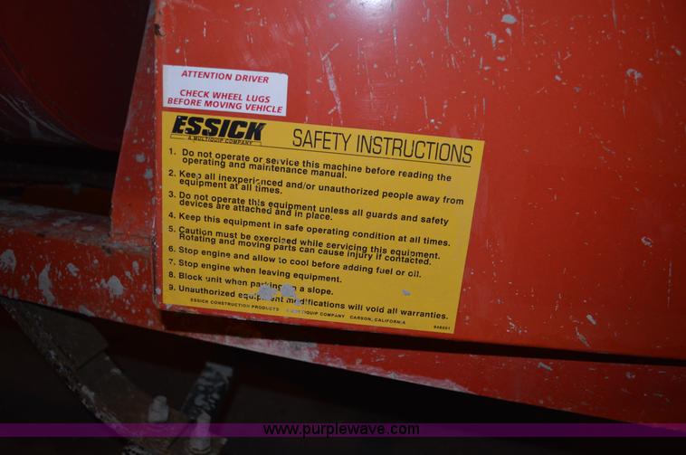 image for item I2876 Essick mortar mixer