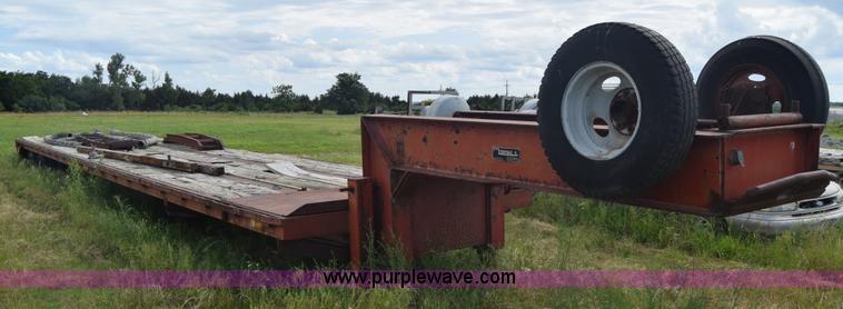 image for item J2268 1983 Triangle equipment trailer