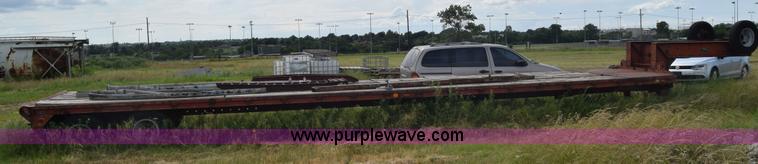 image for item J2268 1983 Triangle equipment trailer