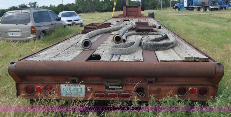 image for item J2268 1983 Triangle equipment trailer