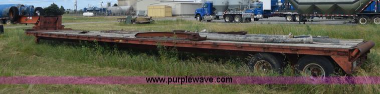 image for item J2268 1983 Triangle equipment trailer
