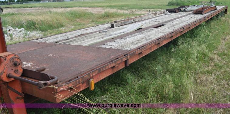 image for item J2268 1983 Triangle equipment trailer