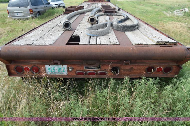 image for item J2268 1983 Triangle equipment trailer