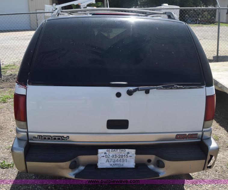 image for item J6533 2000 GMC Jimmy SUV