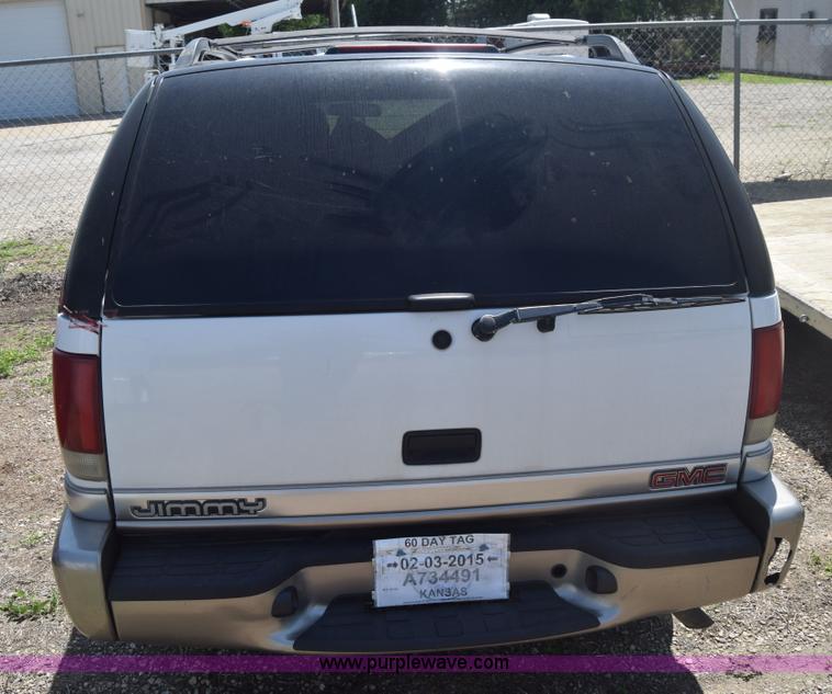 image for item J6533 2000 GMC Jimmy SUV