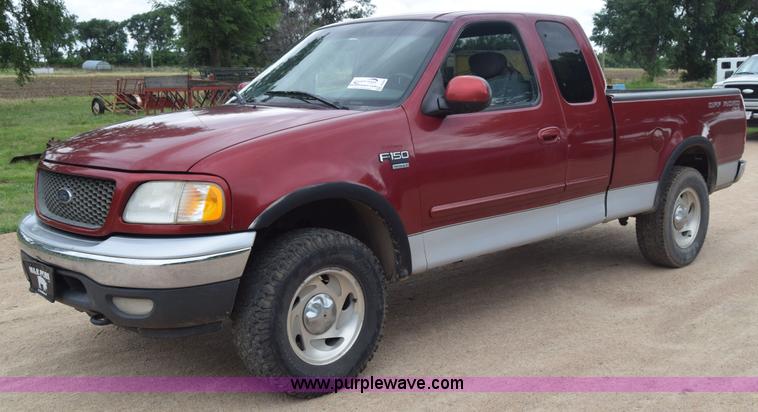 image for item J6556 2001 Ford F150 SuperCab pickup truck