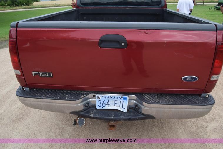 image for item J6556 2001 Ford F150 SuperCab pickup truck