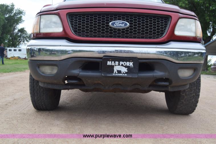 image for item J6556 2001 Ford F150 SuperCab pickup truck
