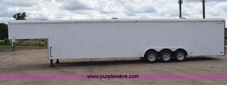 image for item J6575 1990 Pace toy hauler trailer