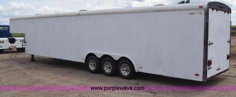 image for item J6575 1990 Pace toy hauler trailer