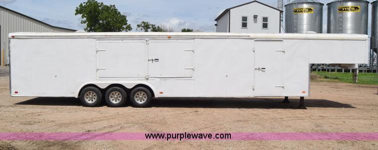 image for item J6575 1990 Pace toy hauler trailer